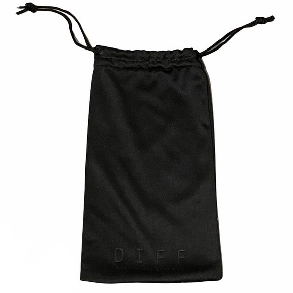 DIFF Melody Sunglasses Blush Tortoise Frame Wine Gradient Lenses Cat Eye - Picture 8 of 9